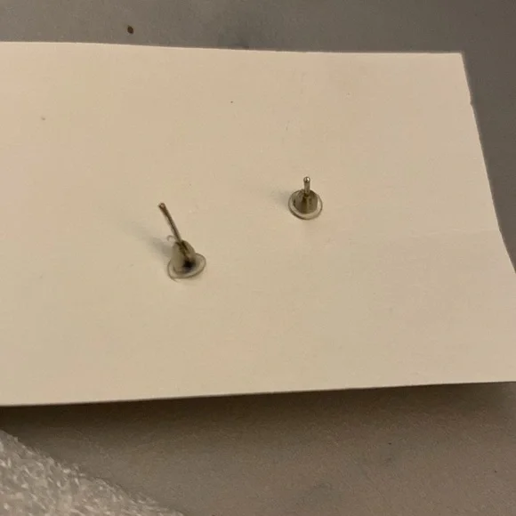 Orange crystal spider earrings - Picture 2 of 3